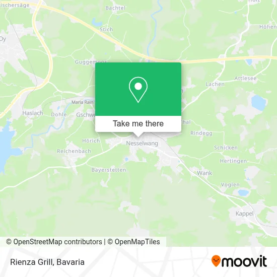 Rienza Grill map