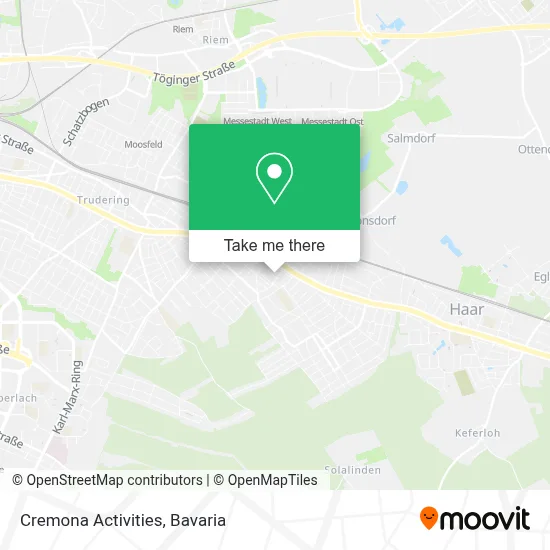 Cremona Activities map
