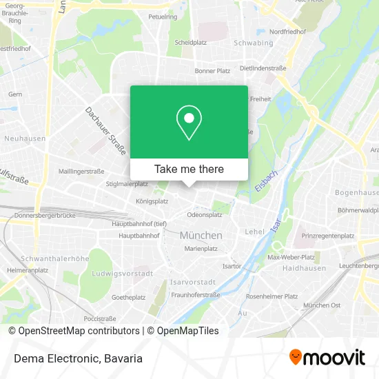 Dema Electronic map