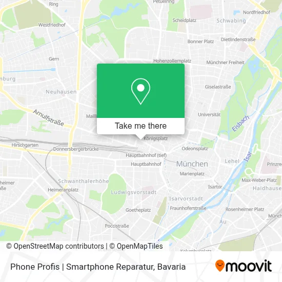 Phone Profis | Smartphone Reparatur map