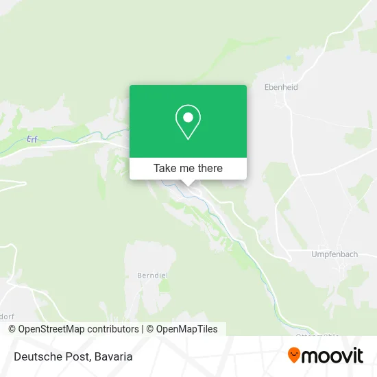 Deutsche Post map