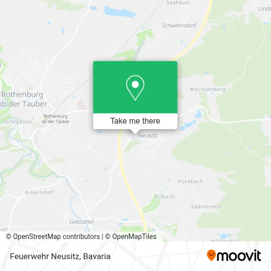 Feuerwehr Neusitz map