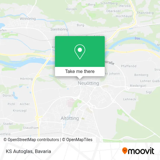 KS Autoglas map