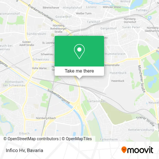 Infico Hv map