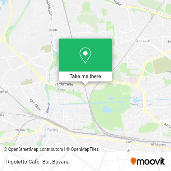 Rigoletto Cafe- Bar map