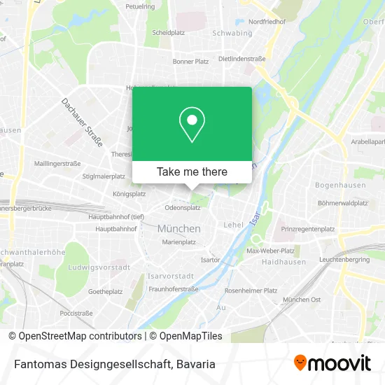 Fantomas Designgesellschaft map