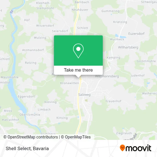 Shell Select map