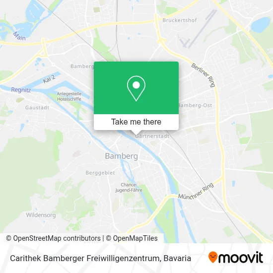 Carithek Bamberger Freiwilligenzentrum map