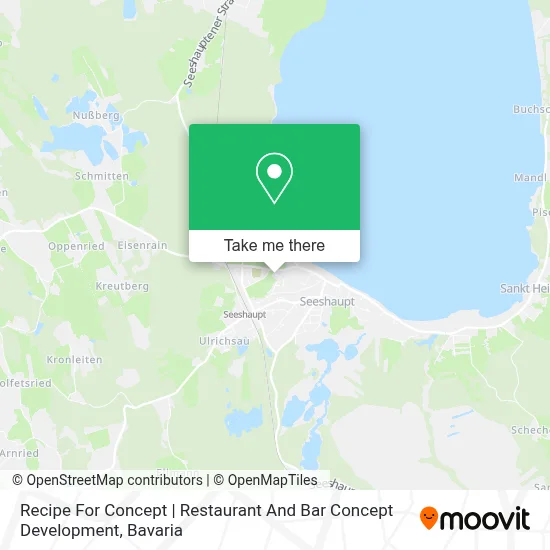 Recipe For Concept | Restaurant And Bar Concept Development map