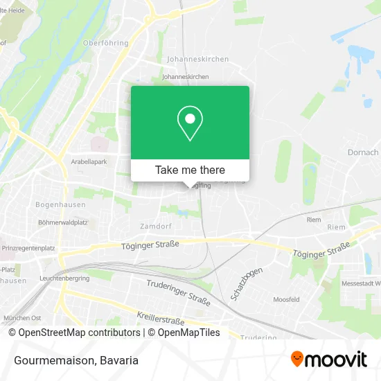 Gourmemaison map