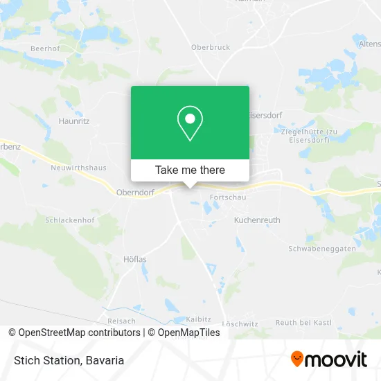 Stich Station map