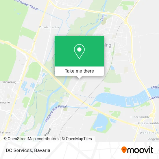Dc Services map