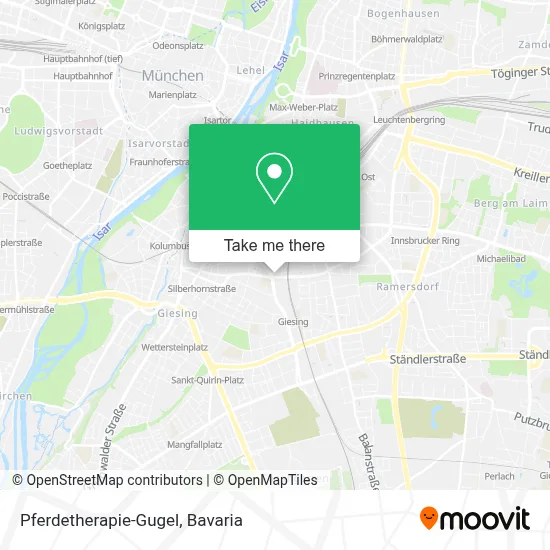 Pferdetherapie-Gugel map