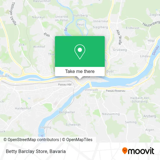 Betty Barclay Store map