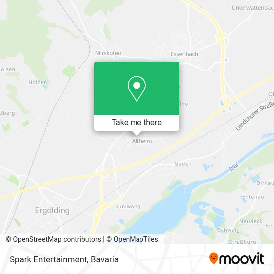 Spark Entertainment map