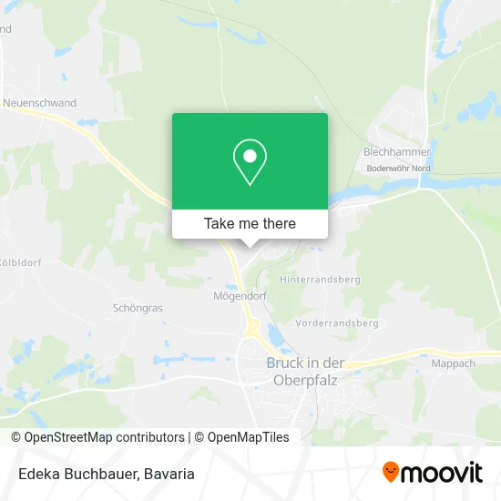 Edeka Buchbauer map