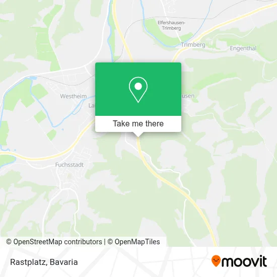 Rastplatz map