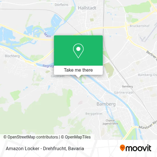 Amazon Locker - Drehfrucht map