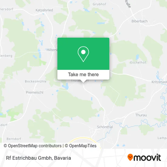 Rf Estrichbau Gmbh map
