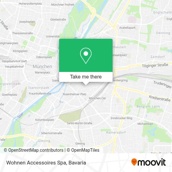 Wohnen Accessoires Spa map