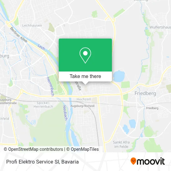 Profi Elektro Service Sl map
