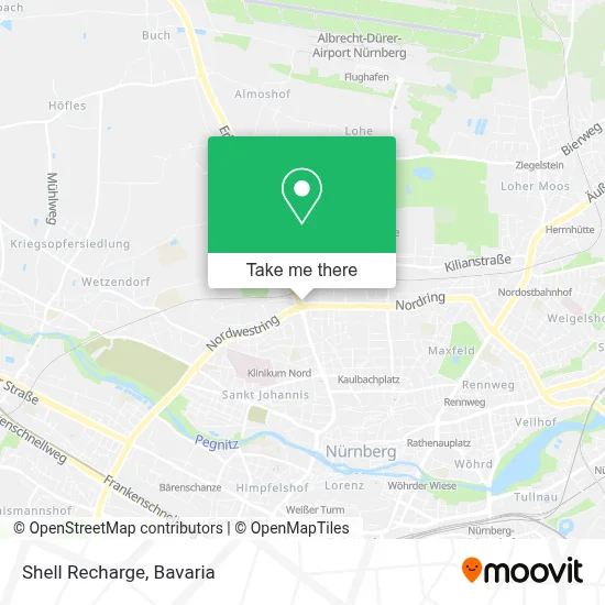 Shell Recharge map