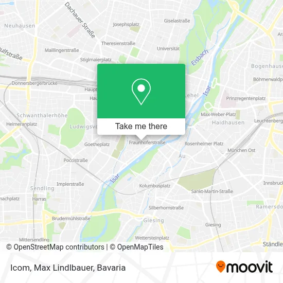 Icom, Max Lindlbauer map