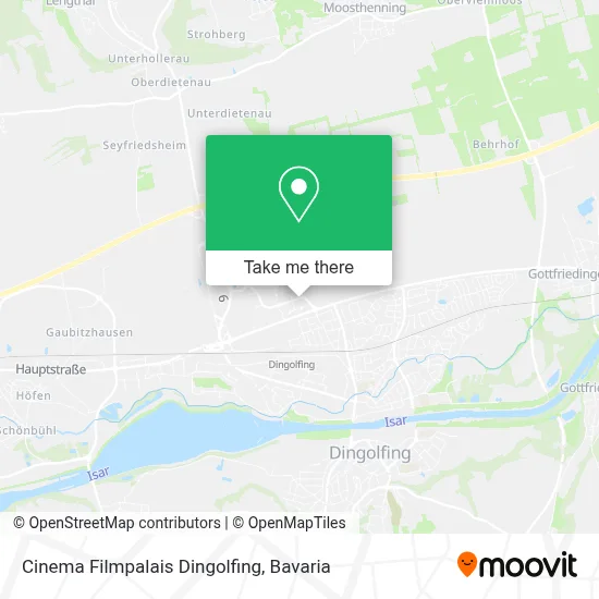 Cinema Filmpalais Dingolfing map