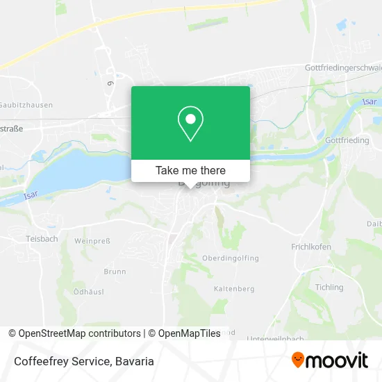 Coffeefrey Service map