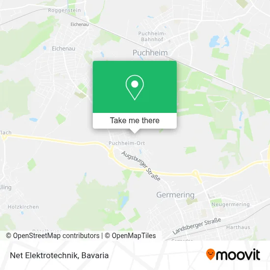 Net Elektrotechnik map
