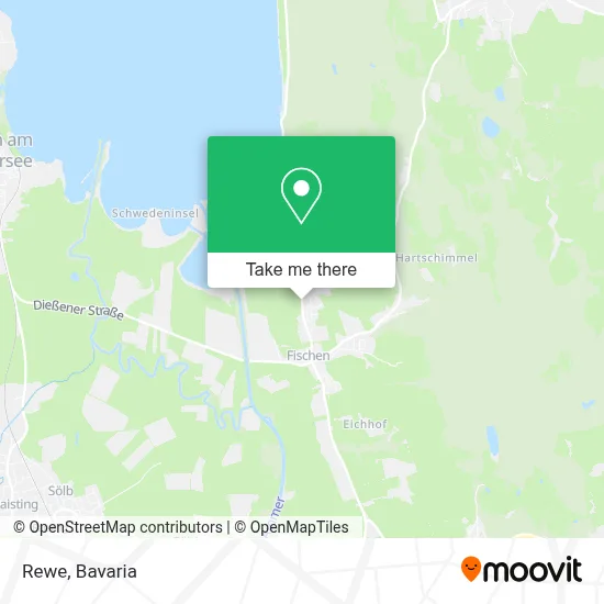 Rewe map