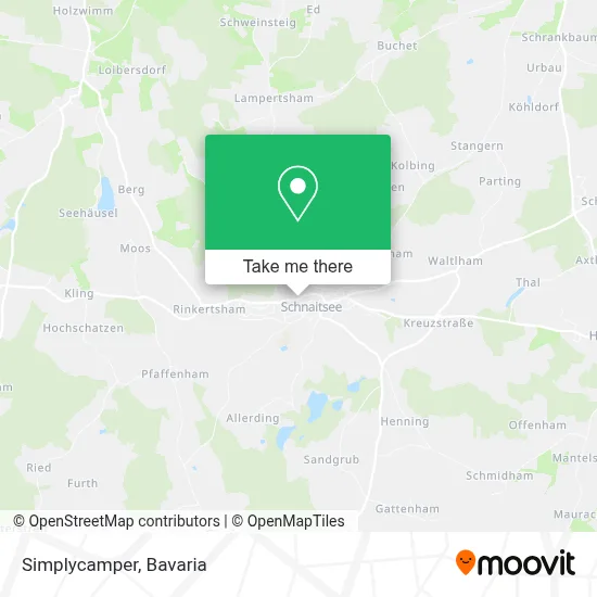 Simplycamper map