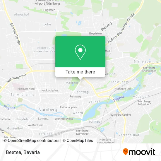 Beetea map
