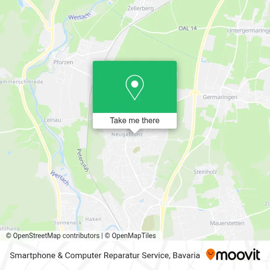 Smartphone & Computer Reparatur Service map