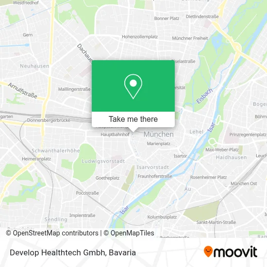 Develop Healthtech Gmbh map