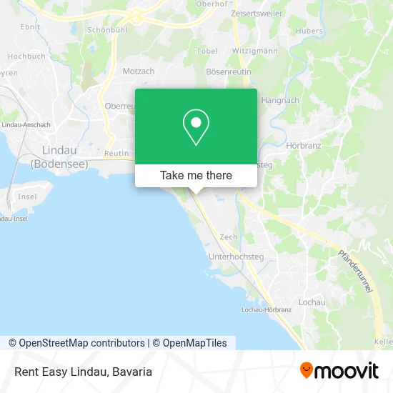Rent Easy Lindau map