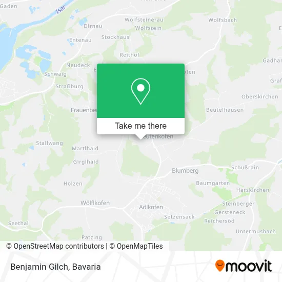 Benjamin Gilch map