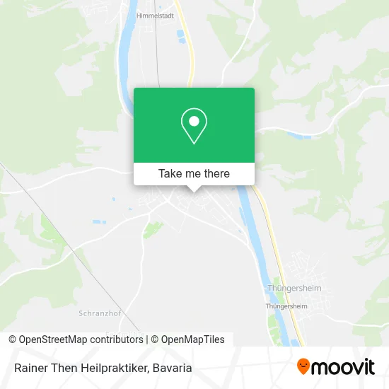 Rainer Then Heilpraktiker map