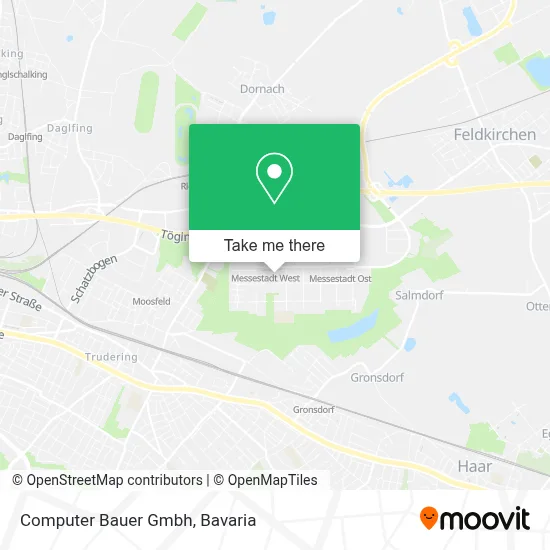 Computer Bauer Gmbh map