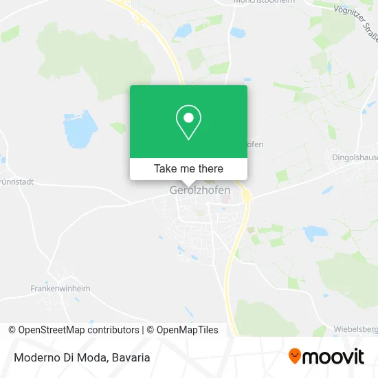 Moderno Di Moda map