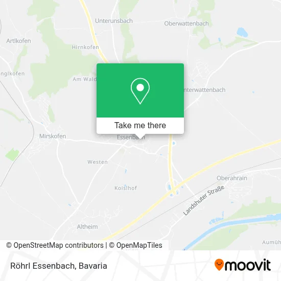 Röhrl Essenbach map
