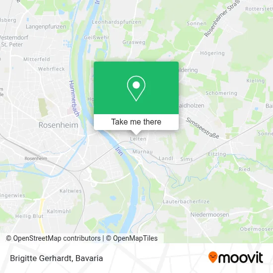 Brigitte Gerhardt map
