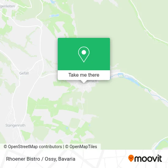 Rhoener Bistro / Ossy map