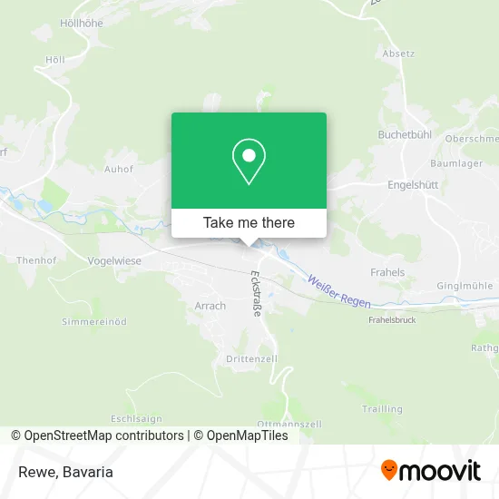 Rewe map