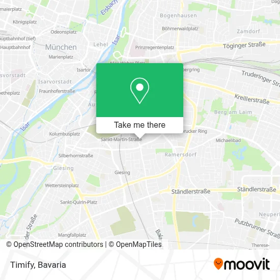 Timify map