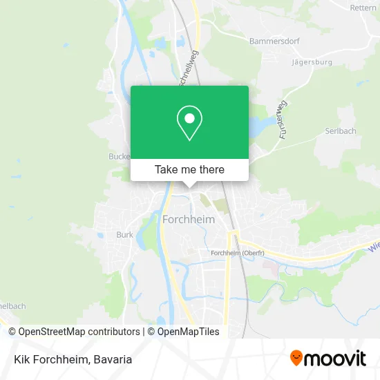 Kik Forchheim map