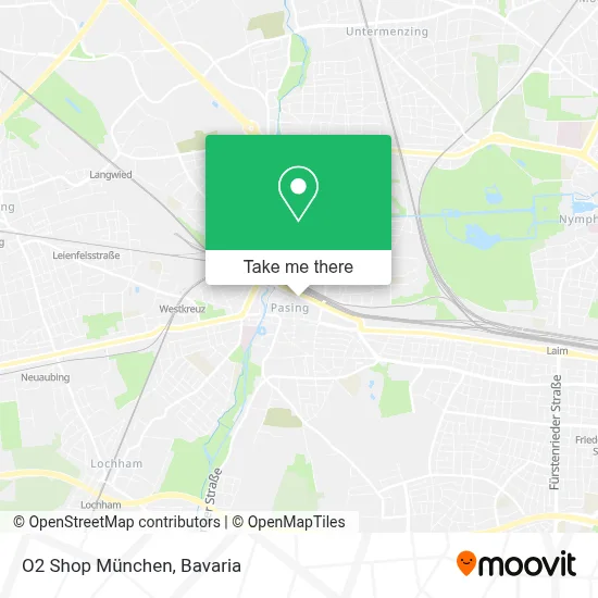 O2 Shop München map