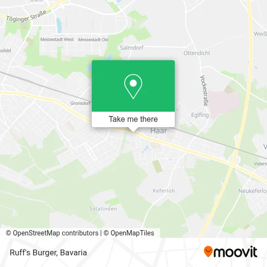 Ruff's Burger map