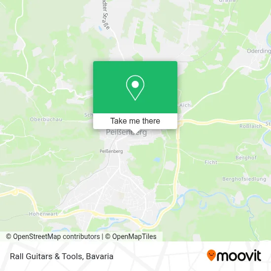 Rall Guitars & Tools map