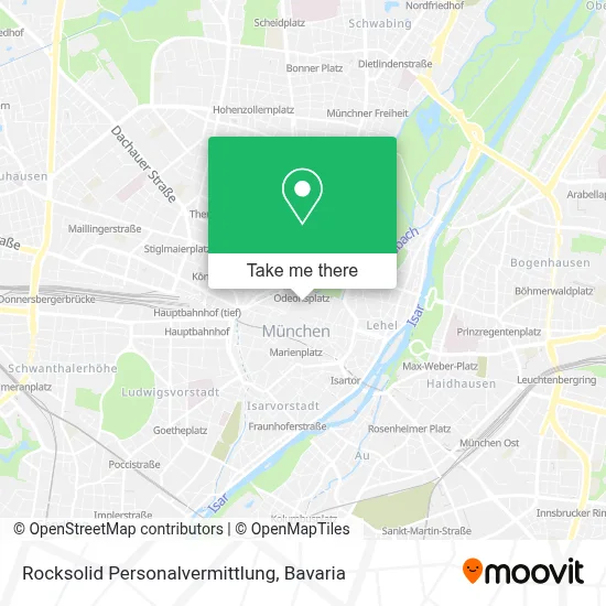 Rocksolid Personalvermittlung map